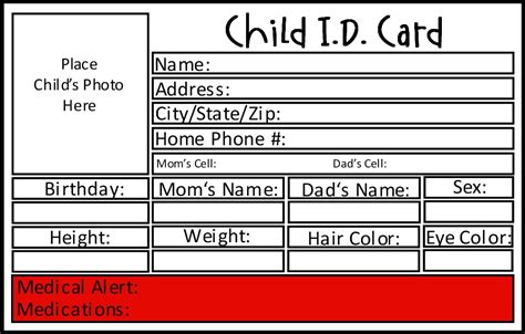 printable id card template template business psd excel word