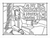 Judges Prophetess sketch template