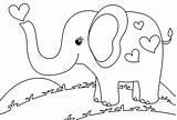 Elefante Tem sketch template