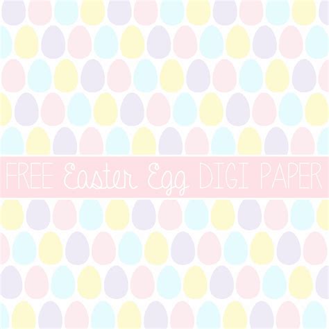 heres    digital paper featuring  easter egg