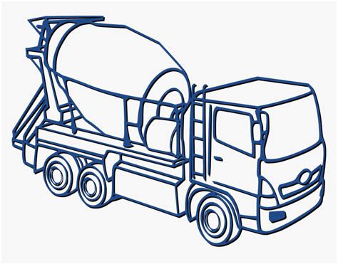 cement mixer truck coloring pages  printable coloring pages