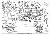 Car Colouring Coloring Trip Pages Family Cars Summer Going Worksheets Campervan Esl Travel Printable Activityvillage Boarding Disney Transport Holidays Journey sketch template