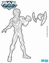 Steel Max Coloring Pages Coloriage Print Color Imprimer Standing Maxsteel Dessin Colorier Hellokids Printable Dessins Getcolorings sketch template