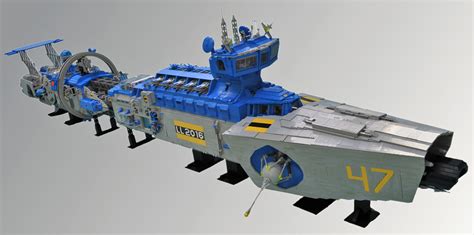 foot long modular lego spaceship brick digest