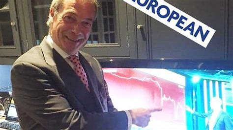 brexit photograph nigel farage wont