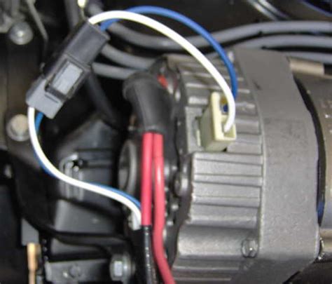 internal regulator alternator wiring kit pics