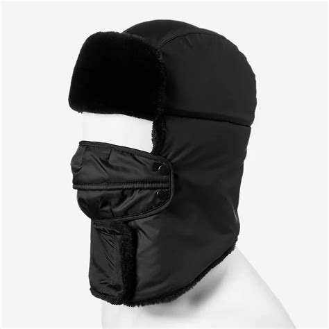 trapper hat wremovable face cover eddie bauer