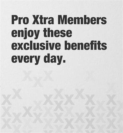 pro xtra loyalty program