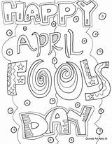 April Coloring Fools Pages Showers Own Name Make Printable Getcolorings Getdrawings Color Colorings sketch template