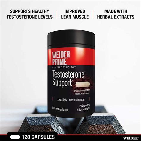 Weider Prime Testosterone Support 120 Viên Shop Mùa Xuân