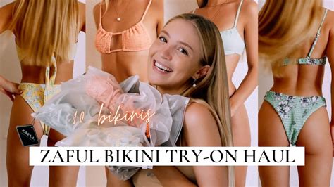 Zaful Bikini Try On Haul Los 10 Bikinis Mas Bonitos De Zaful CÓdigo