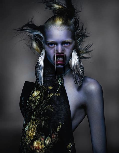 full shoot nick knight  mcqueen   magazine