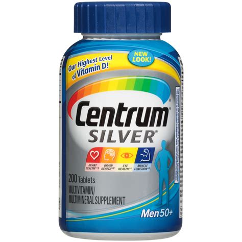 centrum silver multivitaminmultimineral supplement ultra mens tablets  tablets