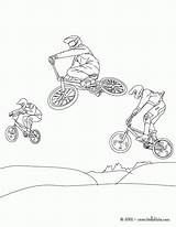 Bike Coloring Pages Bmx Summer Mountain Racing Kids Dessin Sports Drawing Coloriage Un Race Hellokids Printable Print Cycling Sheets Color sketch template