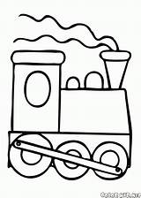 Locomotora Locomotiva Vapore Lokomotywa Kolorowanki Locomotive Kolorowanka Dzieci Parowa Colorkid Colorir Desenhos sketch template