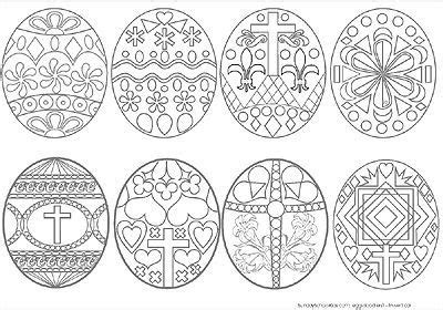 religious easter egg coloring sheets