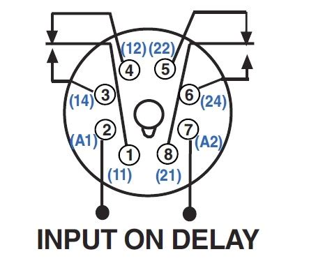 pin timer relay diagram
