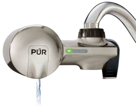 pur  faucet mount water filtration system stainless steel style pfms walmartcom