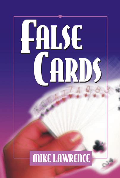 false cards