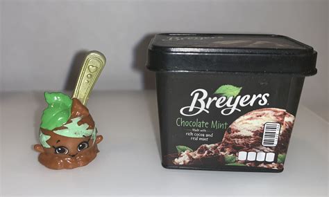 shopkins season  real littles chocolate mint breyers ice cream rl