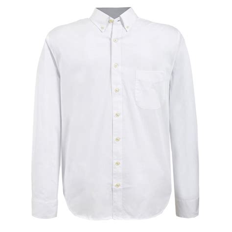 camisa talla  blanca manga larga popelina  opus  hombre