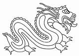 Dragon Chinese Coloring Pages Legend Netart Dragons Chinois Un Tableau Choisir sketch template