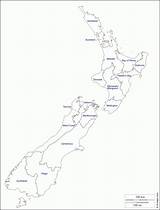 Map Zealand Blank Outline Regions Toursmaps Maps Names Next Click Gif sketch template
