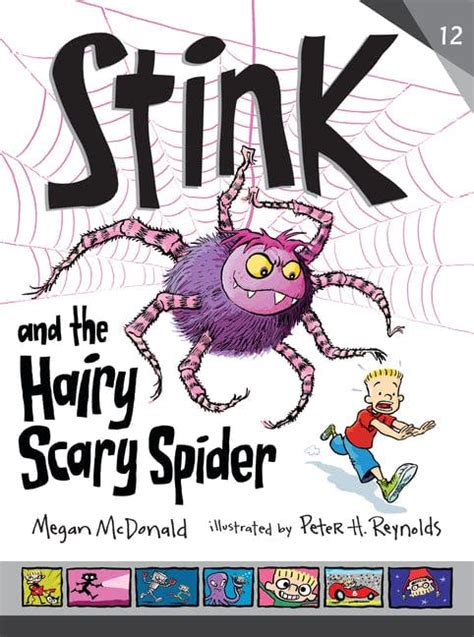 stink and the hairy scary spider · juvenile reader book
