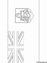 Bermuda Coloring Flag Designlooter 68kb 750px sketch template