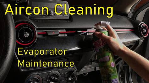 clean  cars evaporator air conditioning system youtube
