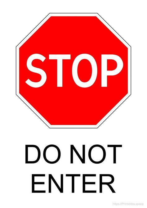 printable stop signs  printables