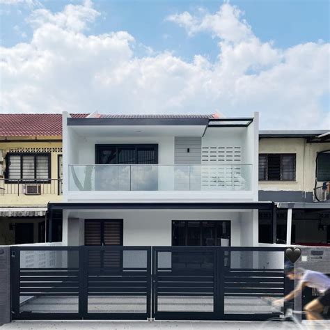 yo terrace  huge makeover  turned   sleek contemporary minimalist home