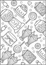 Candy Coloring Pages Tulamama sketch template