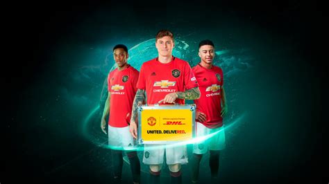 dhl launch  global football  manchester united