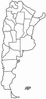 Argentina Map Blank Provinces Maps Geography Coloring  Pages Commons Books Last sketch template
