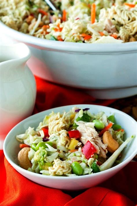 Simple Crunchy Asian Ramen Noodle Salad • Food Folks And Fun