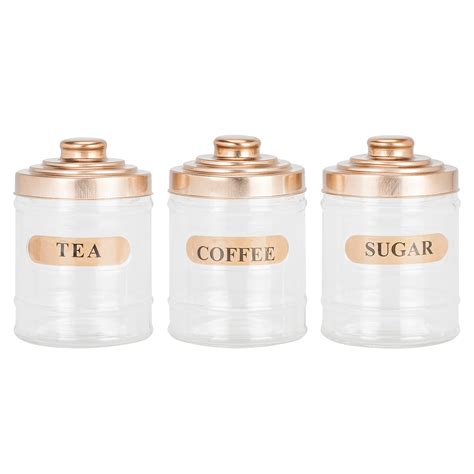 set   tea coffee  sugar canisters