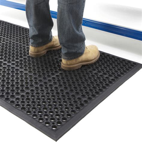 large door mat outdoor indoor entrance rubber anti fatigue    heavy duty ebay
