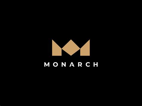 monarch logo design   matt vancoillie  dribbble