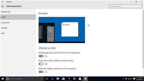 change  color settings  windows  tutorial