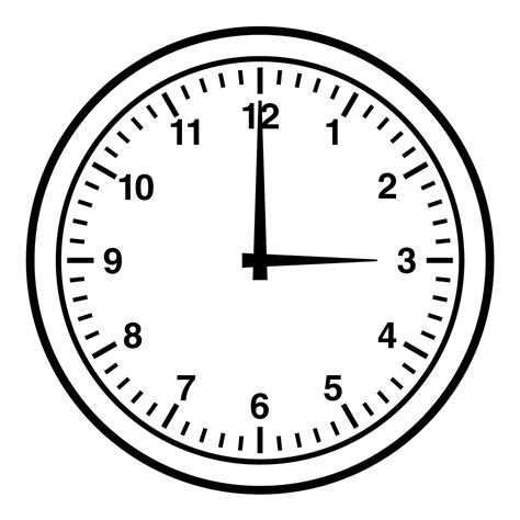 time clip art black  white cliparts