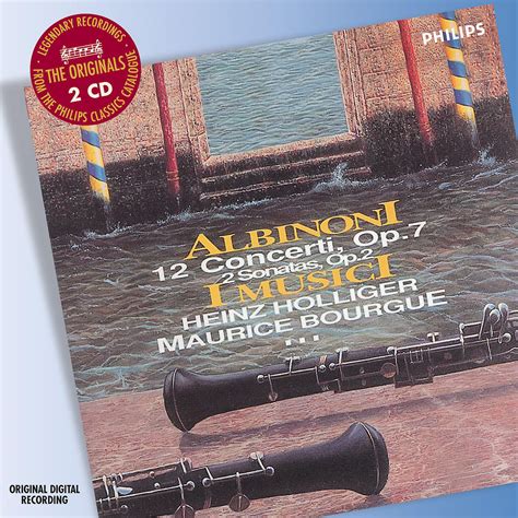 produktfamilie albinoni concertos op holliger bourgue