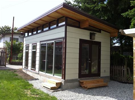 prefab garage kit coastal modern shed