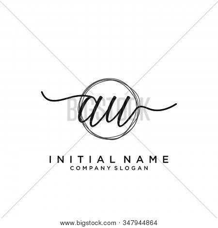 au initial vector photo  trial bigstock