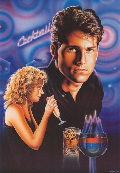 Cocktail Tom Cruise Movie Posters Vintage Elisabeth Shue