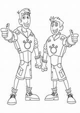 Coloring Pages Wild Kratts Kratt Brother Brothers Printable Coloring4free Dobre Color Print Drawing Birthday Krats Martin Chris Clip Power Sheets sketch template