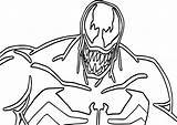 Venom Drawing Face Coloring Pages Getdrawings sketch template