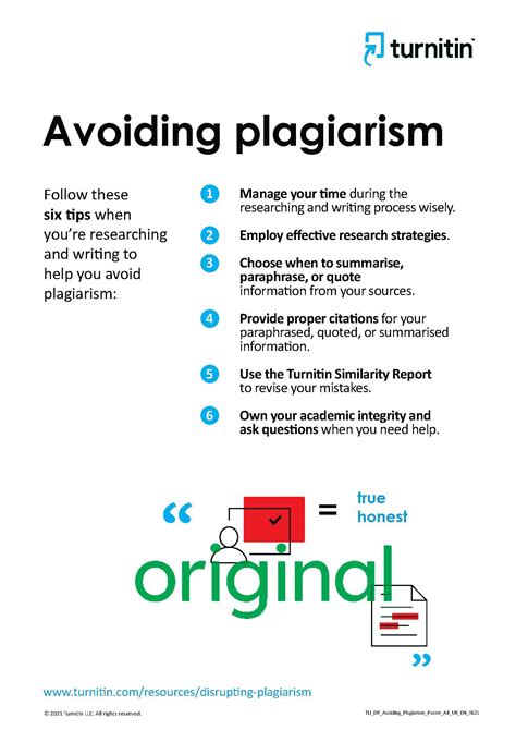integrity matters develop  original writing  avoid plagiarism