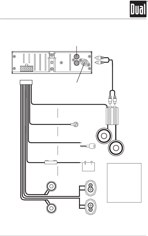 wiring diagram   dual car stereo wiring diagram