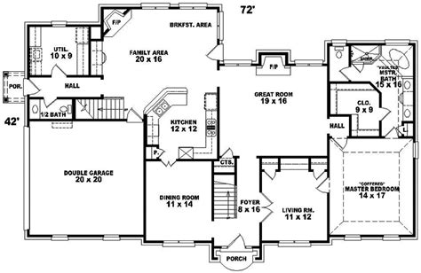 brooking park traditional home plan   house plans